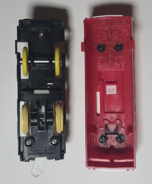 1999 chassis date_code ef81 japan plarail power_car production_sticker tomy toy train // 2911x3521 // 2.3MB