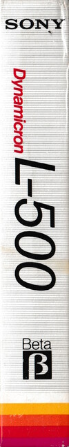 betamax case l500 north_america ntsc scan sony spine tape // 574x3685 // 1.2MB
