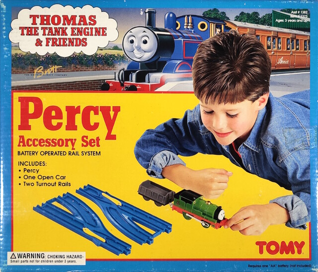1997 bor_percy_accessory_set box front north_america packaging percy thomas_battery_operated_railway thomas_the_tank_engine tomy // 2027x1735 // 1.5MB