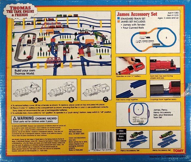 1997 bor_james_accessory_set box james north_america packaging thomas_battery_operated_railway thomas_the_tank_engine tomy // 1958x1665 // 1.9MB