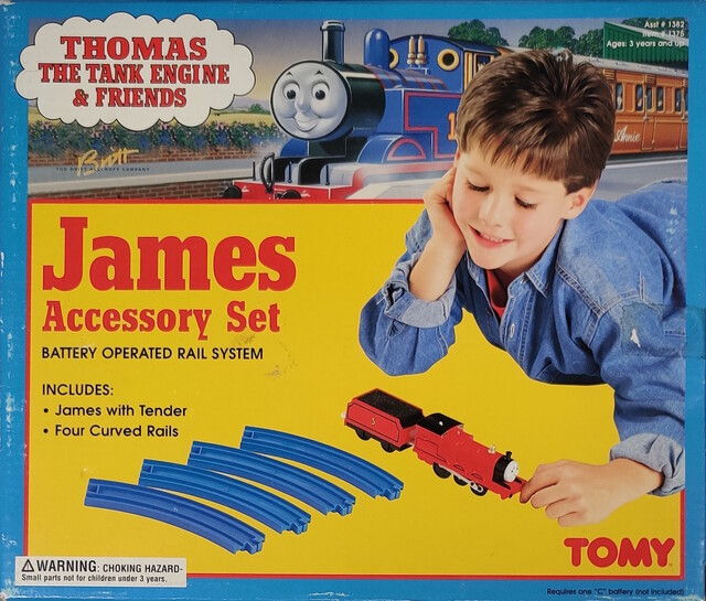 1997 bor_james_accessory_set box james north_america packaging thomas_battery_operated_railway thomas_the_tank_engine tomy // 1712x1457 // 827KB
