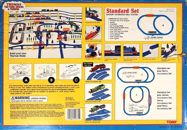 1997 bor_standard_set box north_america packaging rear thomas_battery_operated_railway thomas_the_tank_engine tomy // 2418x1687 // 2.2MB