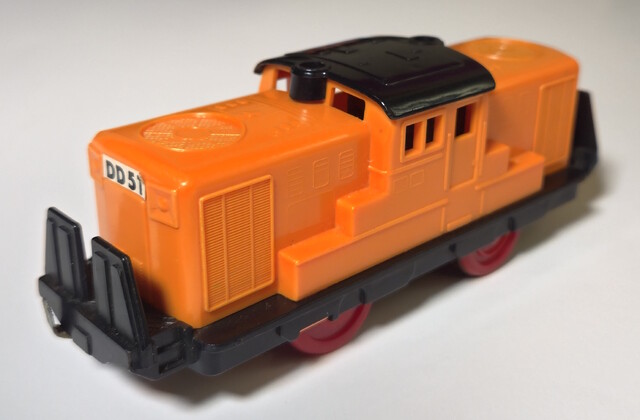 1976 dd51 japan old_power plarail power_car tomy toy train // 5354x3517 // 2.9MB