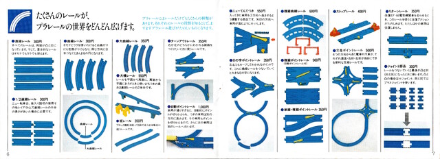 1985 1985_plarail_catalogue catalogue japan plarail rail scan tomy // 6998x2533 // 8.4MB