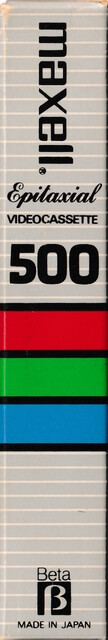 case l500 maxell north_america ntsc scan tape // 625x3715 // 983KB