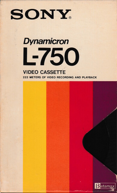 1980 betamax case front japan l750 ntsc scan sony tape // 2264x3736 // 3.2MB