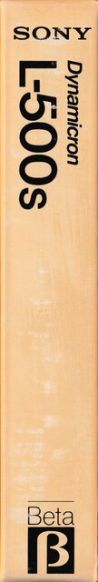 betamax case japan l500 ntsc scan sony spine tape // 626x3695 // 989KB