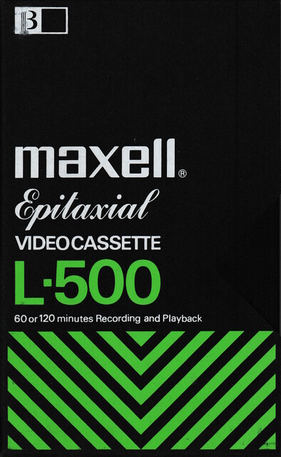 betamax case front japan l500 maxell ntsc scan tape // 2291x3725 // 4.8MB