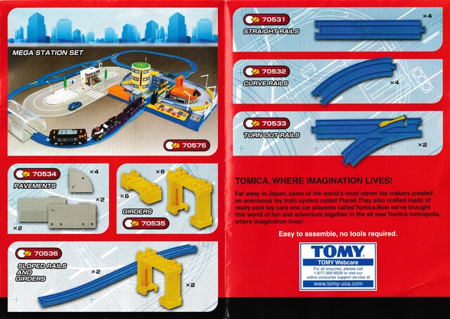 2010 catalogue north_america rail scan set tomica_hypercity tomy // 6982x4944 // 30MB