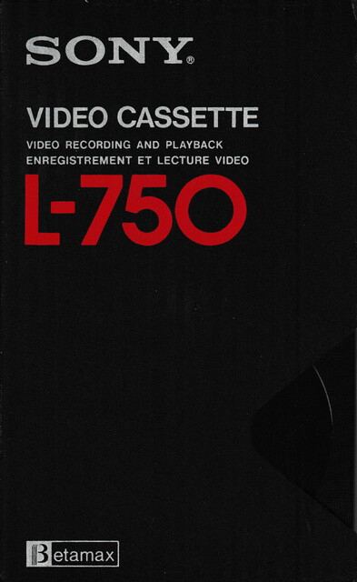 betamax case front l750 north_america ntsc scan sony tape // 2282x3717 // 6.0MB