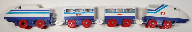 1994 europe hi-speed_express power_car side tomy tomytrain toy train tt_tomytrain_2_(1994) // 3819x643 // 687KB