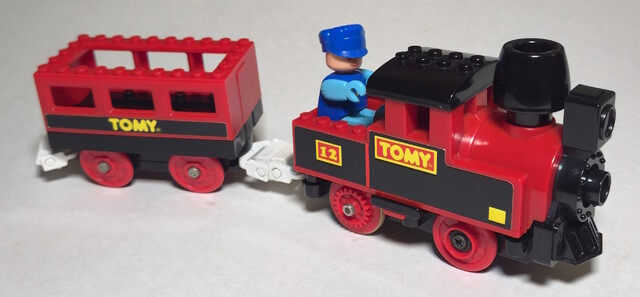 1991 doll europe power_car tomy tomytrain toy train // 4617x2141 // 2.0MB