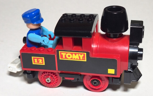 1991 doll europe power_car tomy tomytrain toy train // 3723x2340 // 1.8MB