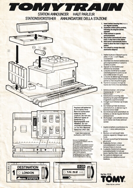 1990 europe instructions scan tomy tomytrain tt_station_announcer // 4925x6965 // 11MB