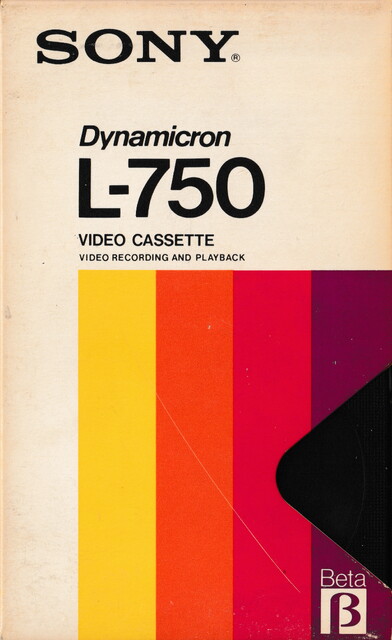 betamax case front l750 north_america ntsc scan sony tape // 2267x3699 // 5.0MB
